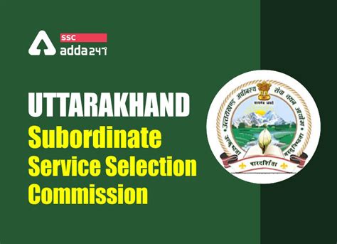 uksssc website|UTTARAKHAND SUBORDINATE SERVICE SELECTION .